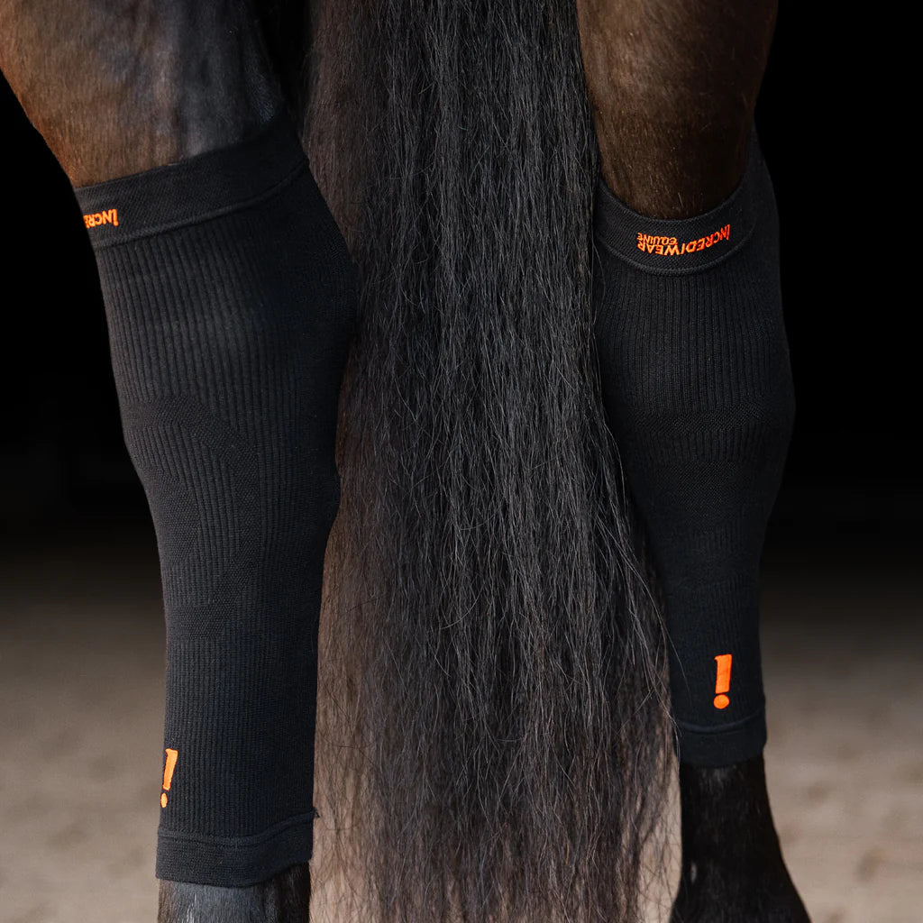 Black Incrediwear Circulation Hoof Socks