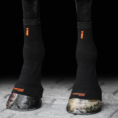 Black Incrediwear Circulation Hoof Socks