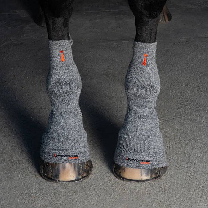 Grey Incrediwear Circulation Hoof Socks