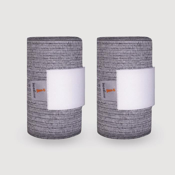 Grey Incrediwear Circulation Exercise Bandages