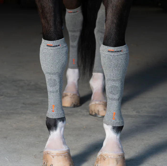 Grey Incrediwear Circulation Hoof Socks