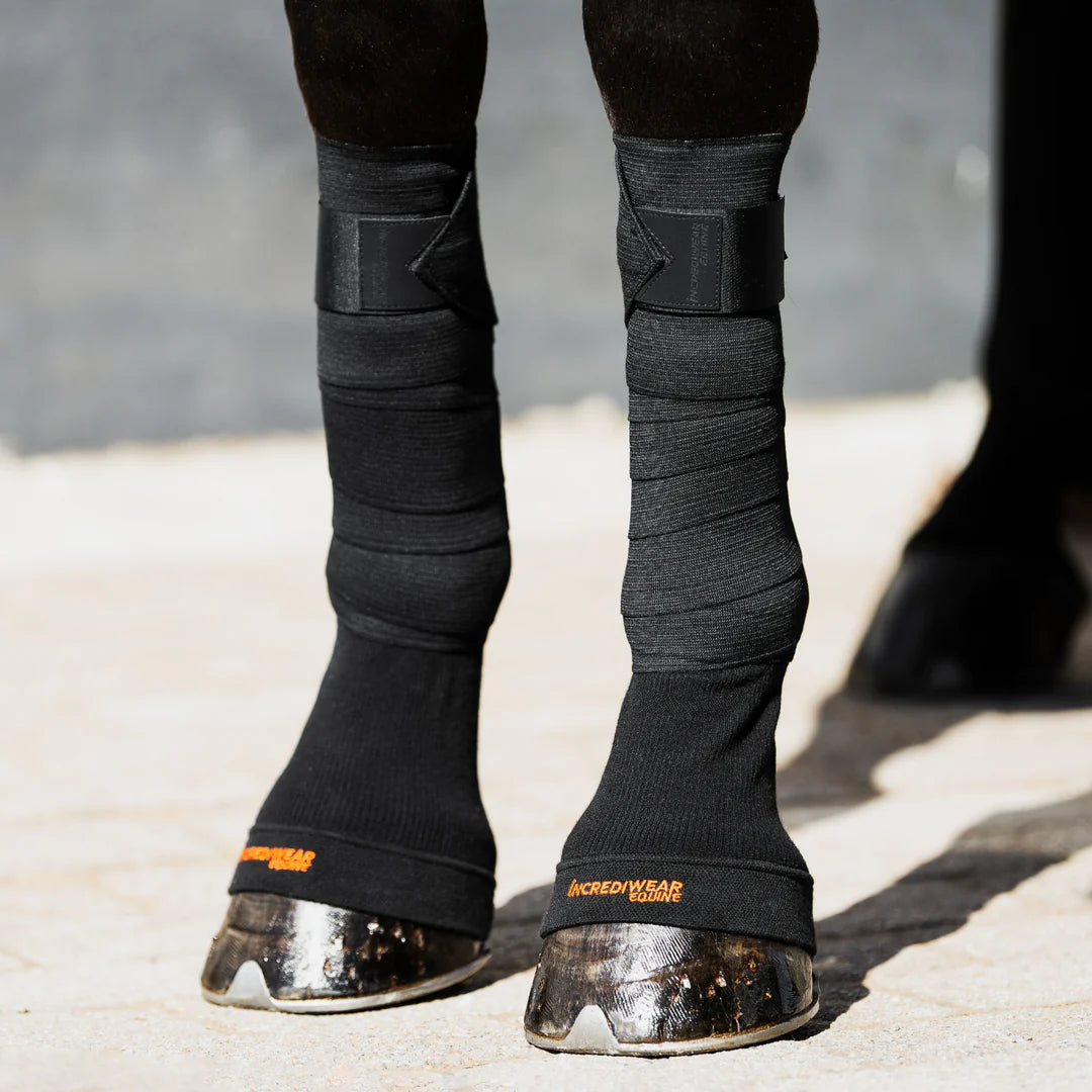 Black Incrediwear Circulation Hoof Socks